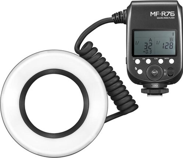 Godox MF-R76 (Makroblitz, Sony, Pentax, Canon, Panasonic, Nikon, Olympus, Fuji)