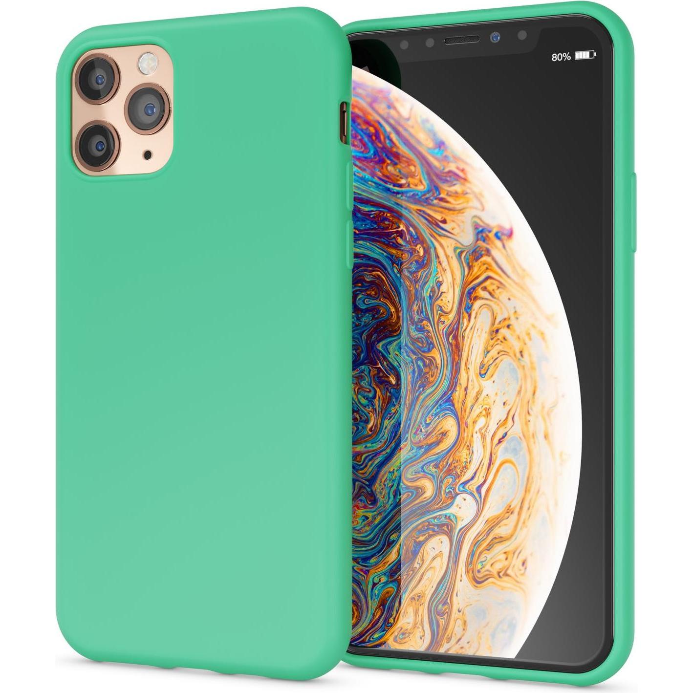 Nalia Neon Hülle (Apple iPhone 11 Pro Max), Smartphone Hülle, Grün