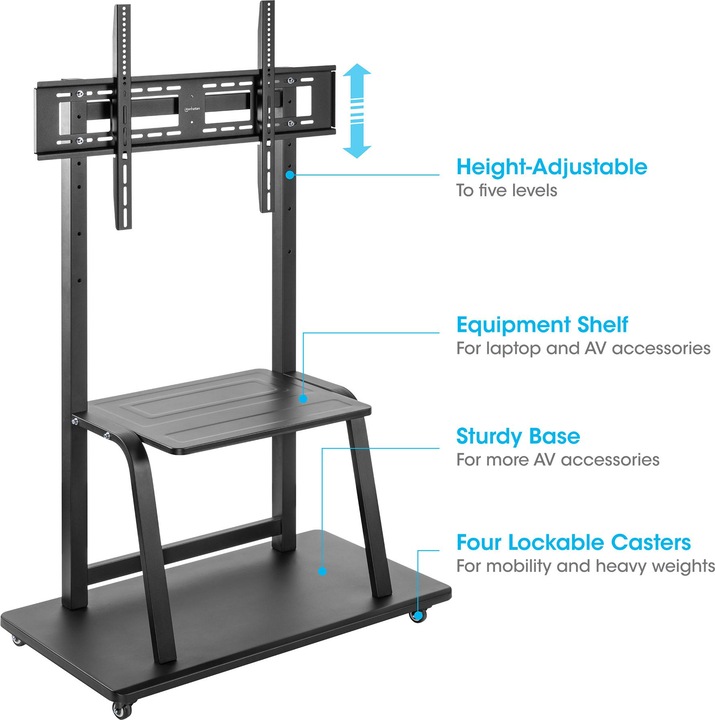 Actual product image Manhattan Multimedia TV stand (Universal, 100", 150 kg)
