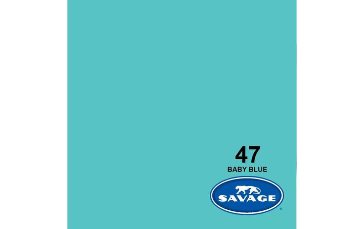 Produktbild Savage Hintergrund Papier 2.72 x 11m Baby Blue (272 cm, 1100 cm)
