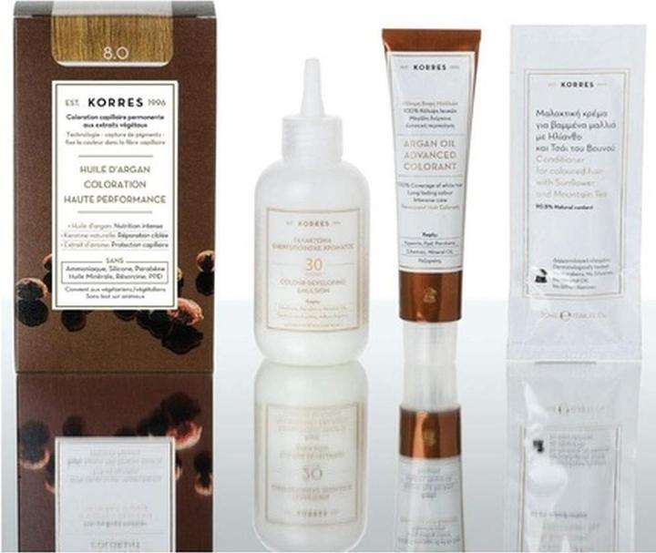 Image du produit Korres Huile d’ Argan Coloration Permanente (8.0 - Blond clair)