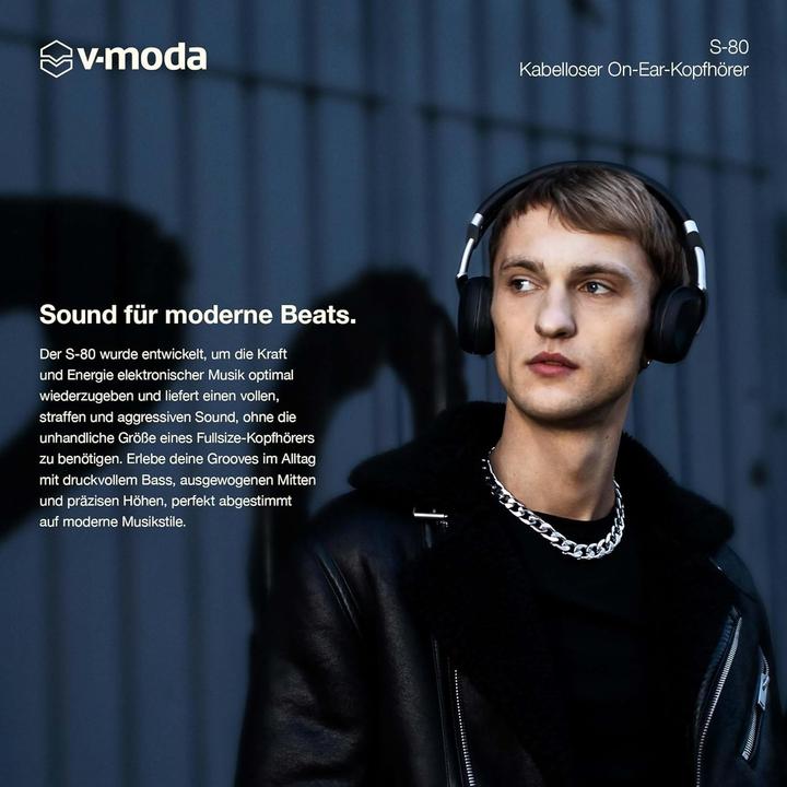 Produktbild V-Moda S-80 (20 h, Kabellos)