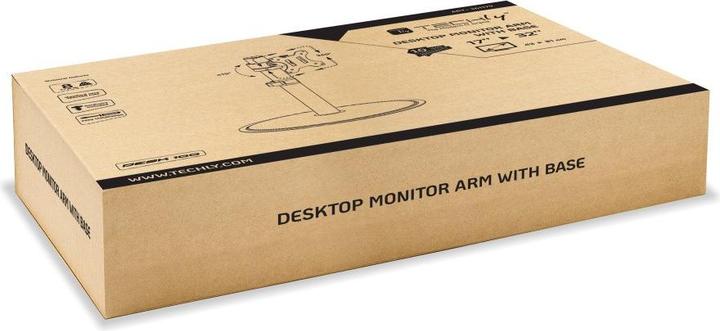 Produktbild Techly ICA-LCD 401 - Freistehend - 8 kg - 43,2 cm (17 Zoll) - 81,3 cm (32 Zoll) - 100 x (Tisch, 32", 8 kg)