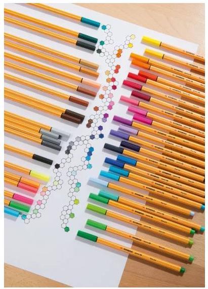 Produktbild STABILO point 88 Fineliner (Mehrfarbig, 50 x)