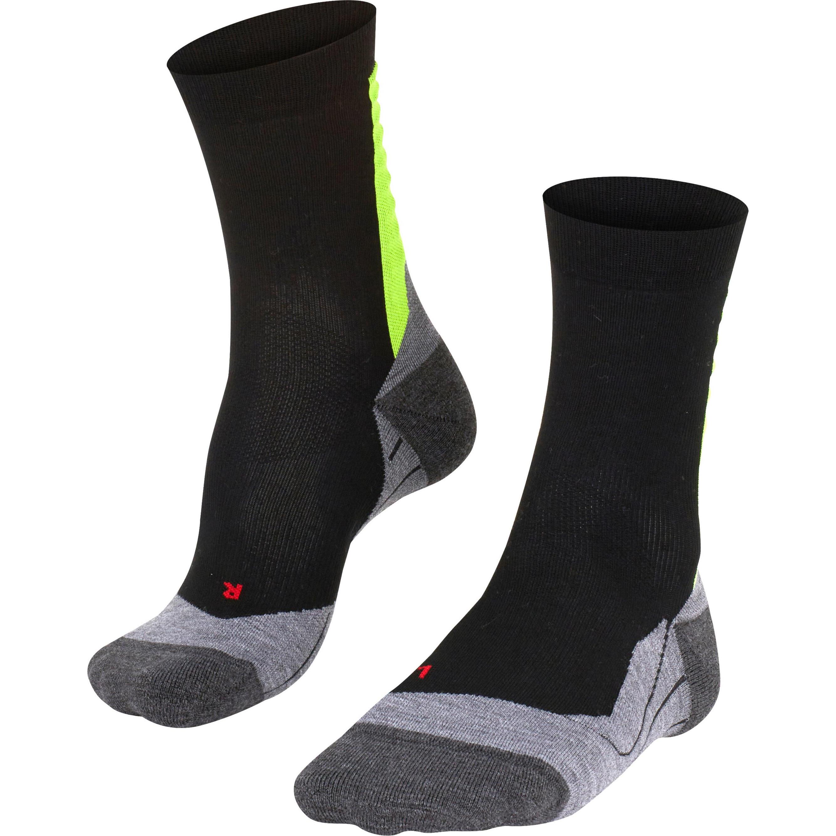 Falke, Herren, Sportsocken, Achilles (40), Schwarz