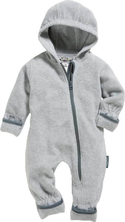 Playshoes Strampler Fleece-Overall meliert Gr. 86