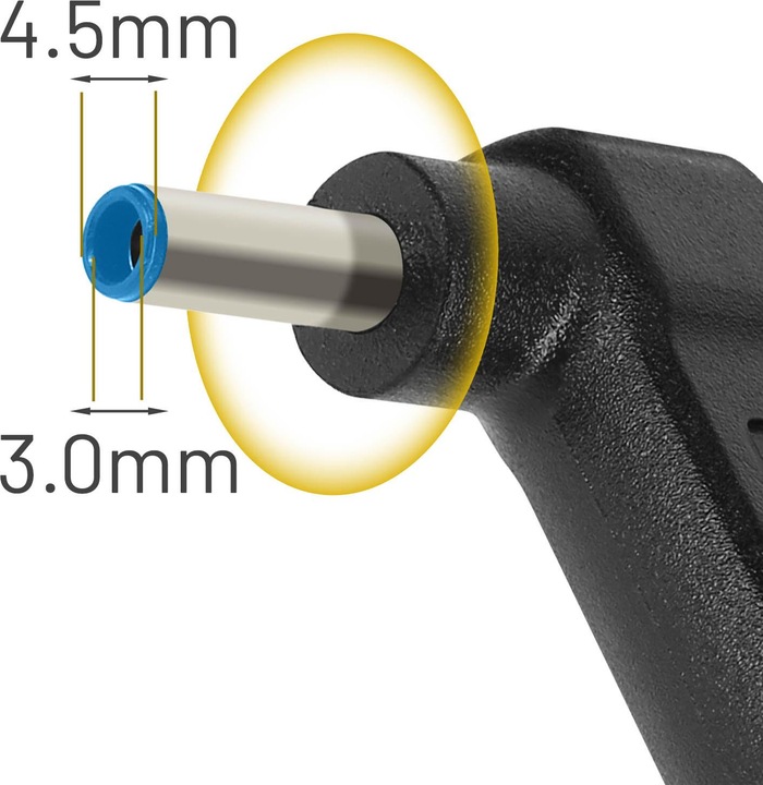 Immagine prodotto Avizar ADA-C015-BL, adattatore USB-C / 4,5 x 3,0 mm (Proprietario, USB tipo C)