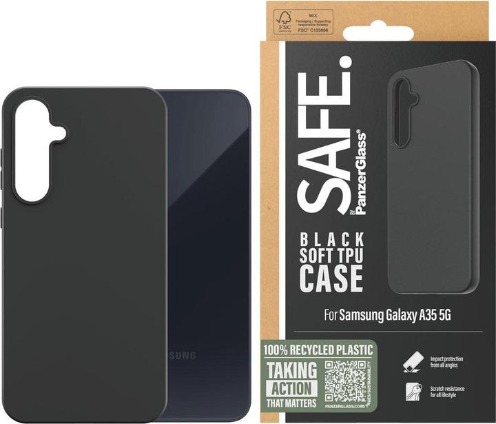 Produktbild Safe Clear TPU Case (Samsung Galaxy A35)