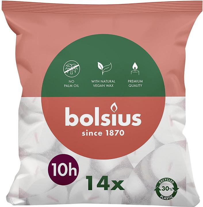 Immagine prodotto Bolsius Maxi luci da tè (14 pz.)