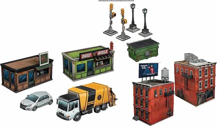 Produktbild Atomic Mass Games Marvel Crisis Protocol - NYC City Block EN (Kunststoff)