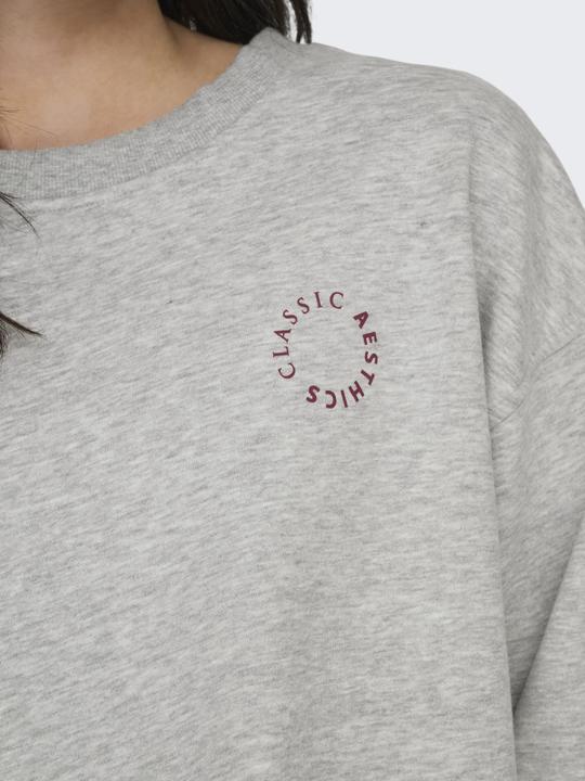 Produktbild JdY Locker geschnitten Rundhals Tief angesetzte Schulter Sweatshirt Sweatshirt (S)