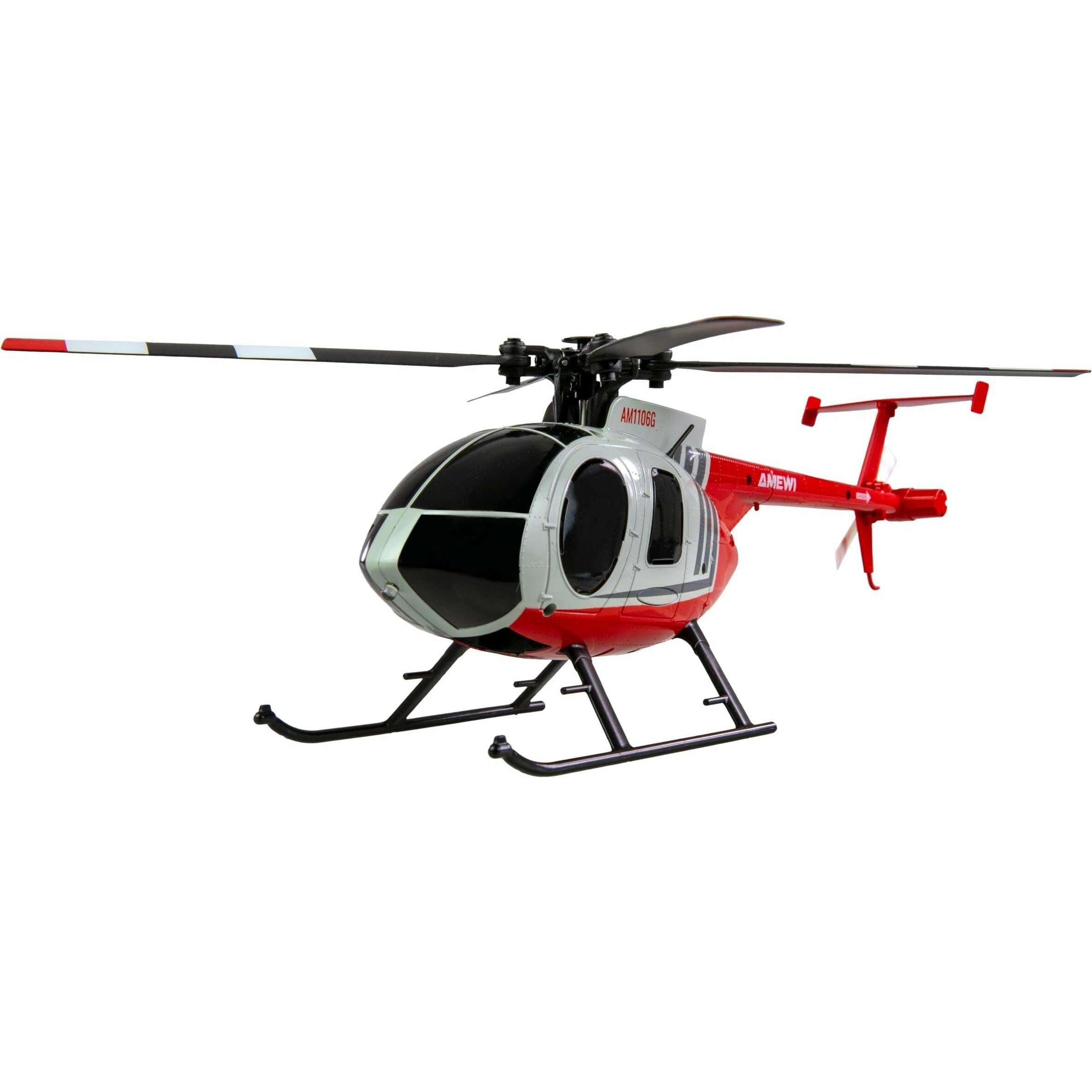 Amewi RC Helikopter MD500 Li-Po Akku 350mAh silber/rot (25354)