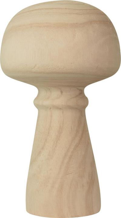 Produktbild Natura Punto Deko Figur Pilz aus Pauwloniaholz (15 x 27 cm)