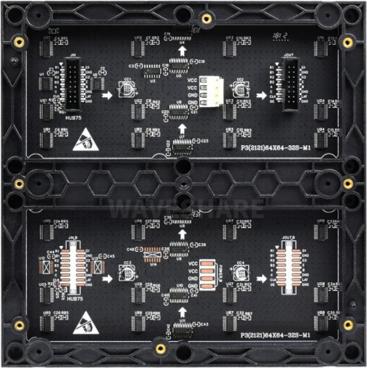 Produktbild WaveShare RGB P3 Matrix Panel 64x64 HUB75