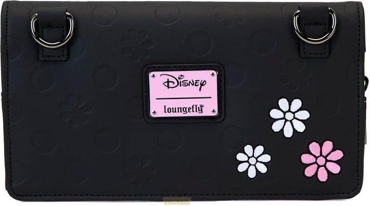 Actual product image Loungefly Disney by Crossbody Minnie Floral Rock the Dots