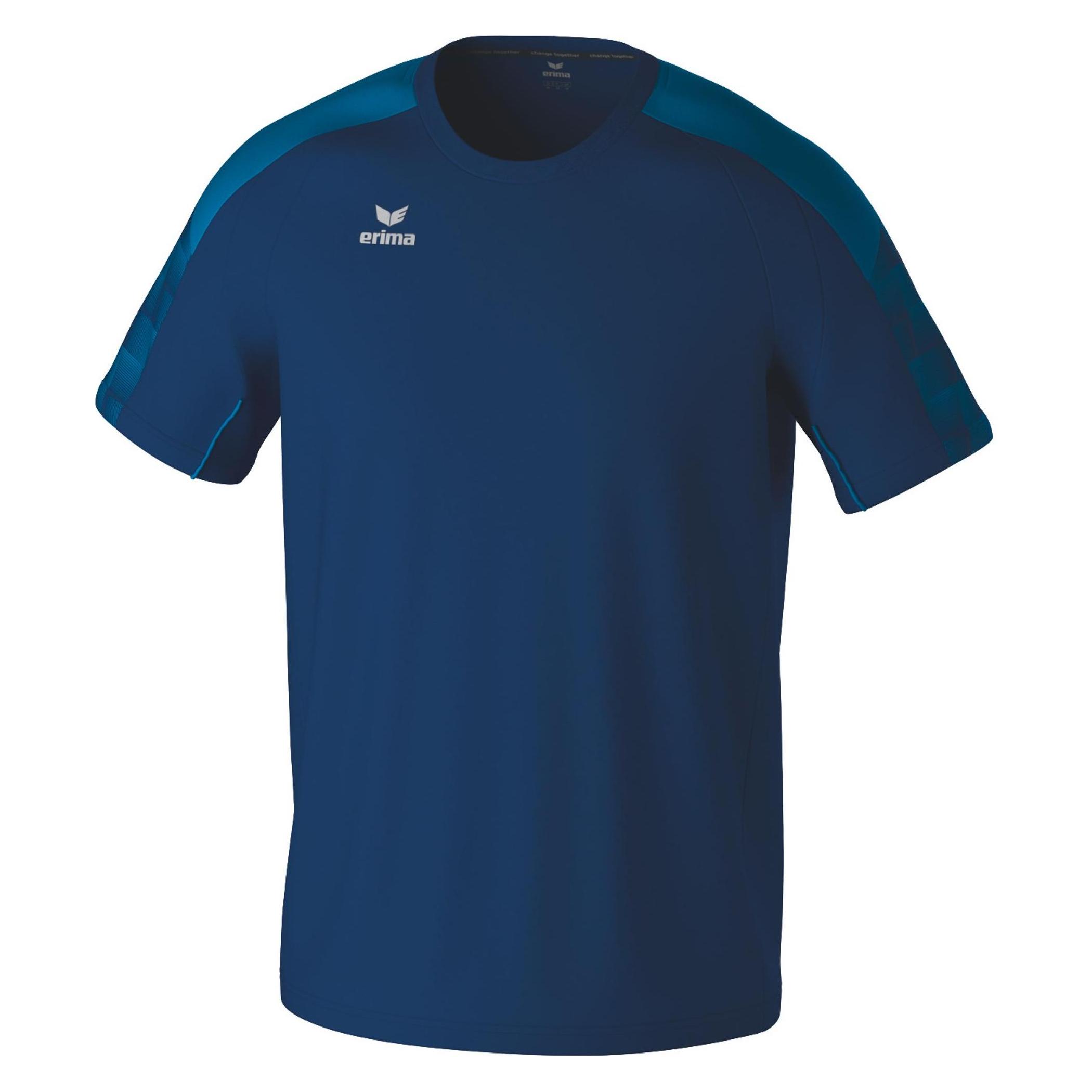 Erima, Herren, Sportshirt, Evo Star T-Shirt (3XL), Blau, 3XL