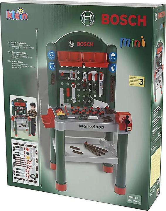 Actual product image Theo Klein Bosch workbench