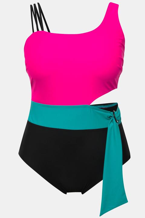 Produktbild Ulla Popken Badeanzug, Colorblocking, Softcups (48)