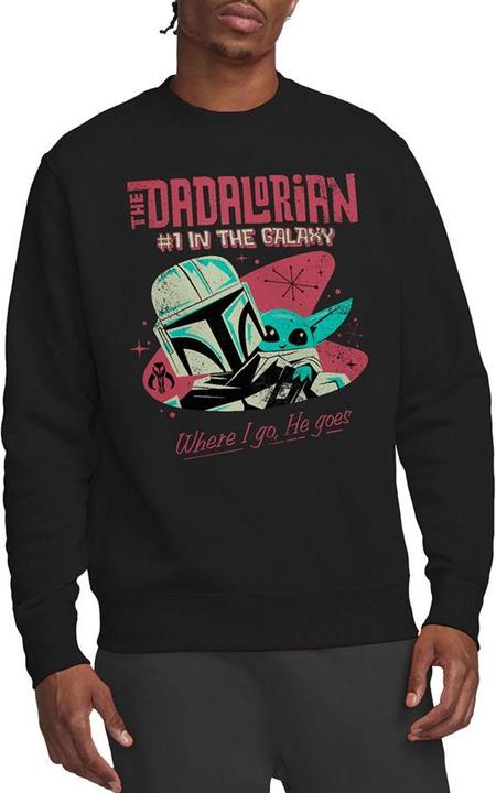 Produktbild Star Wars #1 Dadalorian Where I Go Sweatshirt (XL)