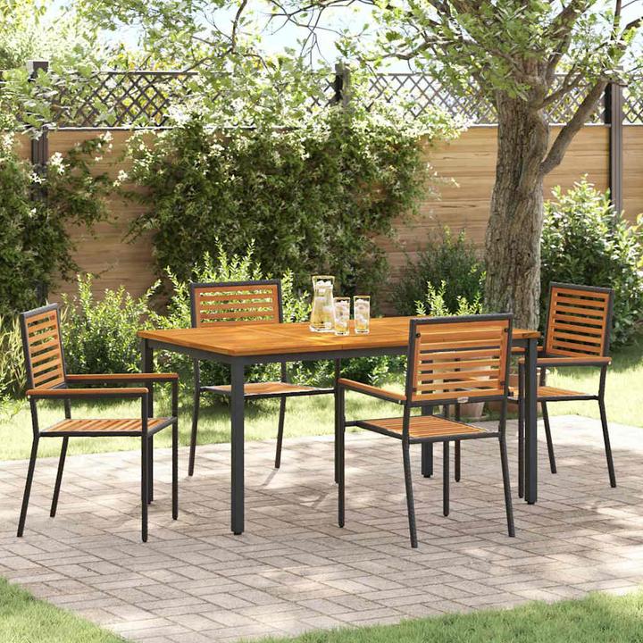 Produktbild vidaXL Garten Essgruppe (150 x 90 x 75 cm)