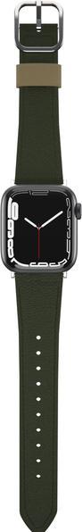 Produktbild OtterBox Symmetry Cactus Leather Watch Band für Apple Watch 9/8/7 41mm (41 mm, 38 mm, 40 mm, Veganes Leder)