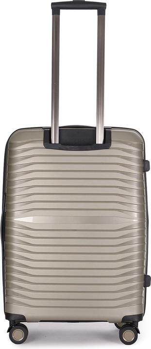 Produktbild Stratic Bright+ 4 Rollen Trolley M 66 cm mit Dehnfalte (73 l)