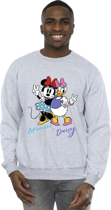 Actual product image Disney Mens Minnie Mouse And Daisy Sweatshirt (XL)