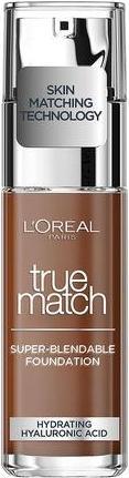 Produktbild L'Oréal Paris Verkauf Loreal Paris True Match Foundation 10N CacaoCocoa mit Hyaluronsäure 30ml (Cocoa)