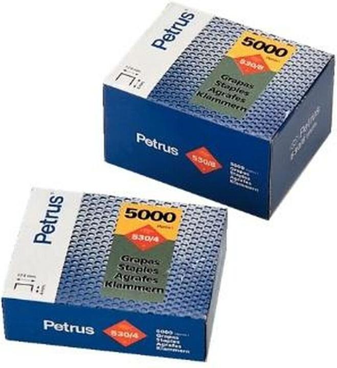 Petrus Heftklammern 530/8 8 mm (40 Stück) (40 x)