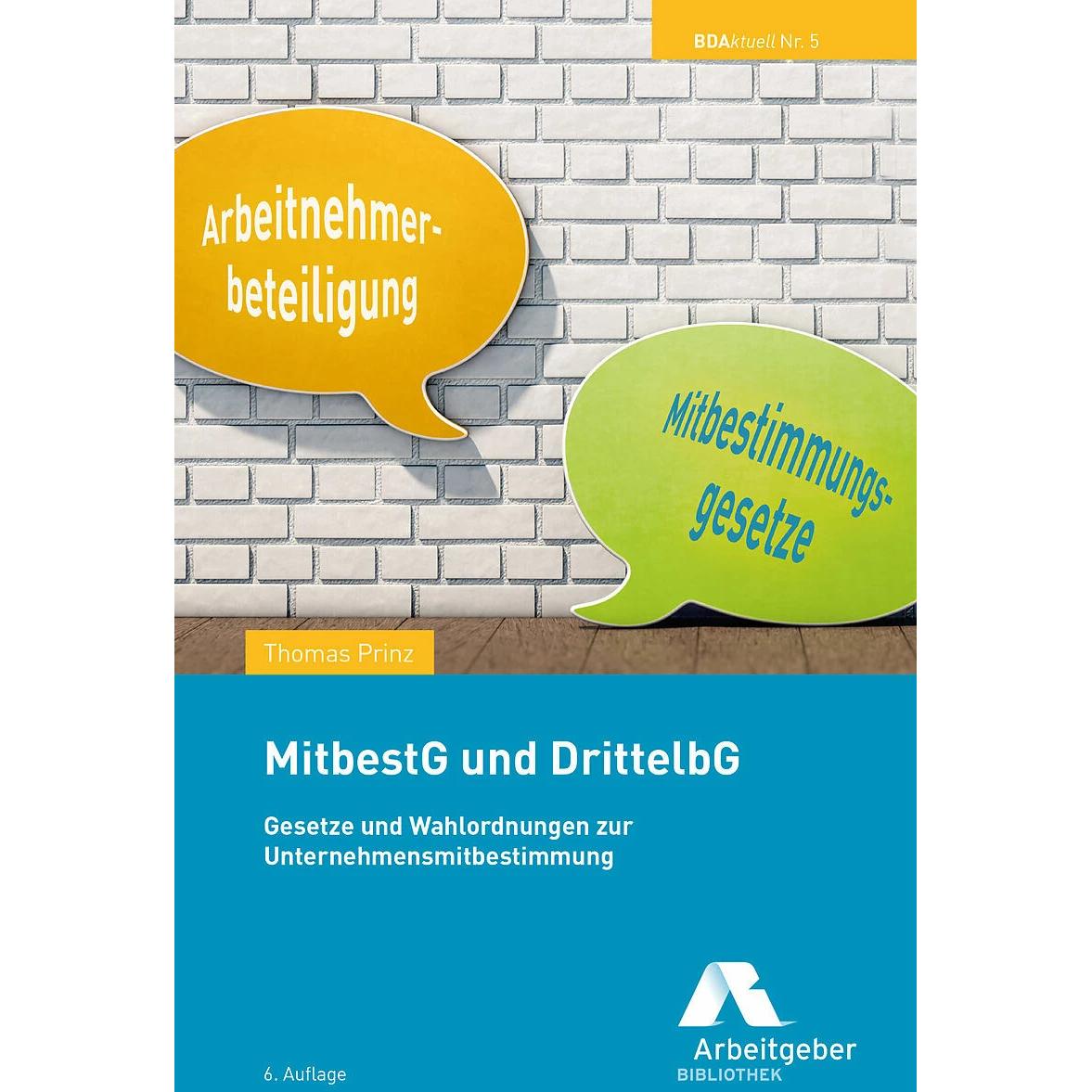 MitbestG und DrittelbG, Fachbücher von Thomas Prinz