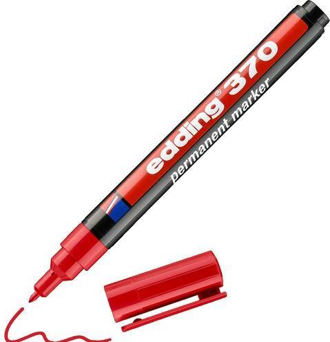Immagine prodotto Edding Pennarello permanente 370 1 mm rosso (1 x)