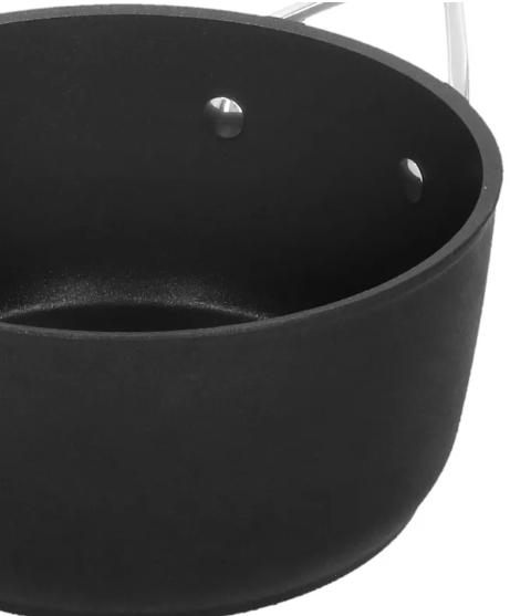 Immagine prodotto Demeyere Padella Alu Pro Ø18cm 2lt h:8.5cm (18 cm, Padella per friggere, Acciaio inossidabile, Alluminio)