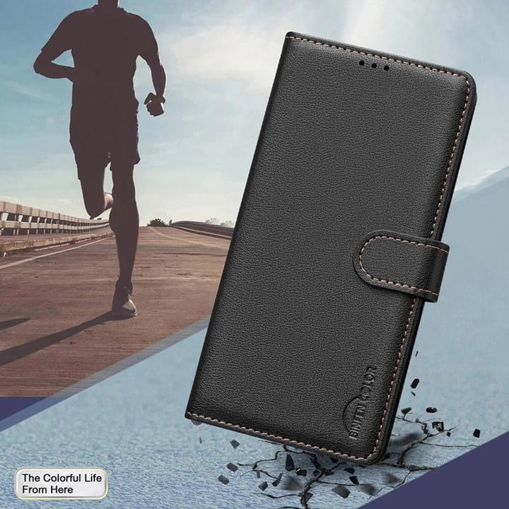 Actual product image Binfen Color Galaxy S25+ / S24+ Plus - BINFEN Leder Etui Hülle mit RFID Blocker (Samsung Galaxy S24+, Samsung Galaxy S25+)