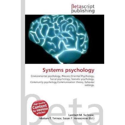 Systems psychology, Sachbücher von Lambert M. Surhone, Miriam T. Timpledon, Susan F. Marseken