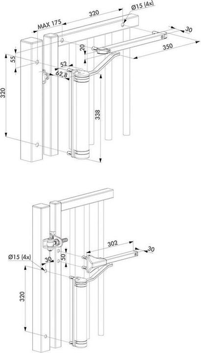 Productafbeelding Locinox Poortopener LION (Tuinpoort, Buiten)