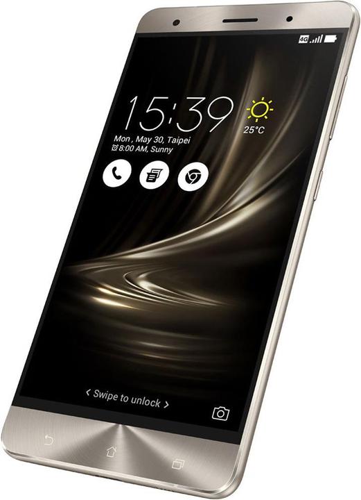 Produktbild ASUS ZenFone 3 Deluxe ZS570KL (64 GB, Glacial Silver, 5.70", Dual SIM, 4G)