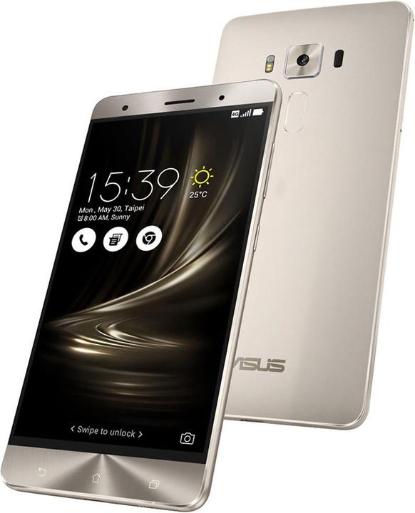 Produktbild ASUS ZenFone 3 Deluxe ZS570KL (64 GB, Glacial Silver, 5.70", Dual SIM, 4G)