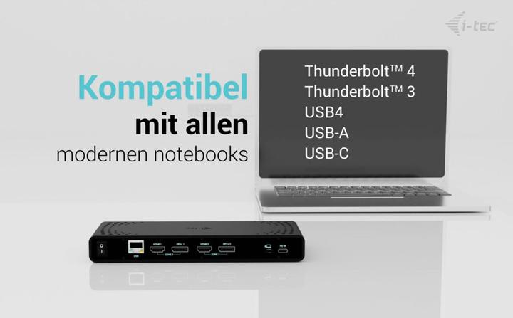 Produktbild i-tec Universal Dual 4K (USB-C, 11 Ports)