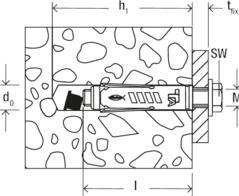 Actual product image Fischer Heavy-duty anchor TA M10 S (25 pcs.)