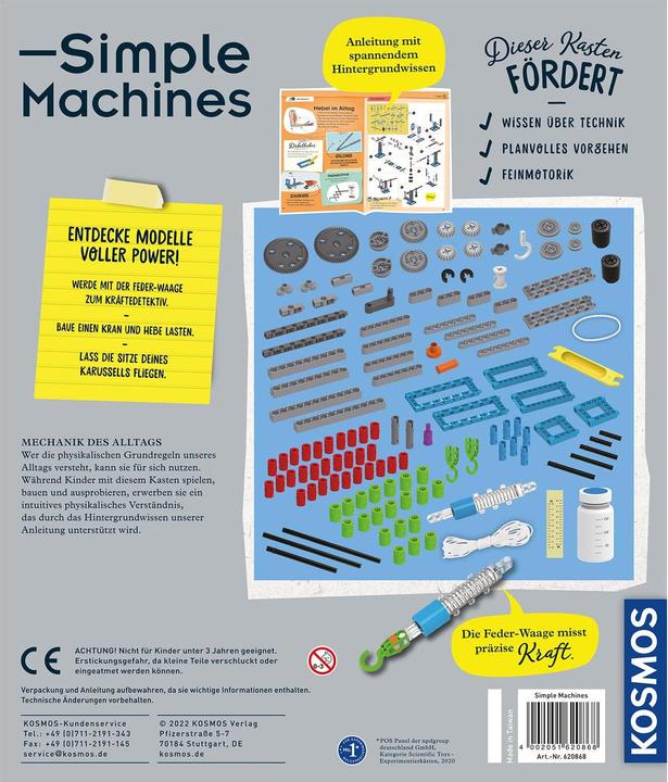 Actual product image Kosmos Simple Machines