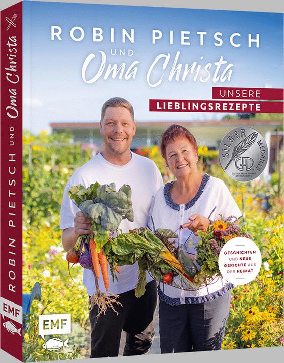 Produktbild Robin Pietsch und Oma Christa - Unsere Lieblingsrezepte (Deutsch, Robin Pietsch, Christa Pietsch, 2023)