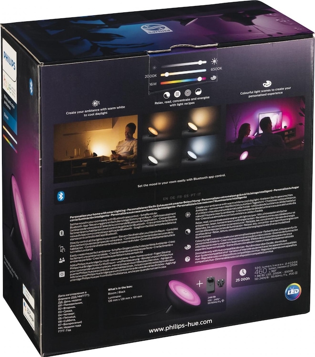 Actual product image Philips Hue Bloom Base BT (500 lm)