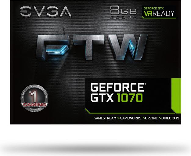 Immagine prodotto EVGA GeForce GTX 1070 FTW Gaming (8 GB)