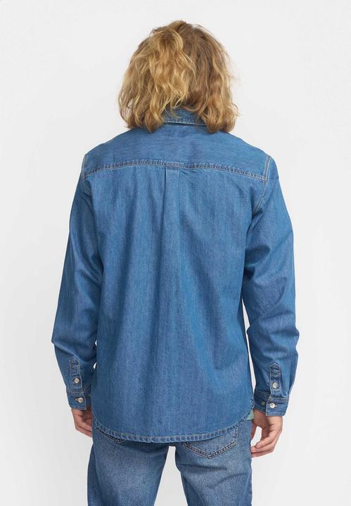 Immagine prodotto Revolution Camicia da lavoro in jeans a maniche lunghe (L)