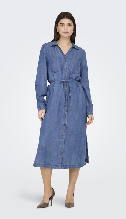 Actual product image Only ONLCHARIS Midikleid Hemdblusenkleid (XL)
