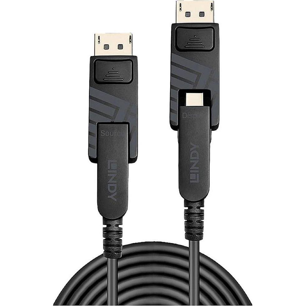 Lindy Fibre Optic Hybrid Mini DP (50 m, DisplayPort), Video Kabel
