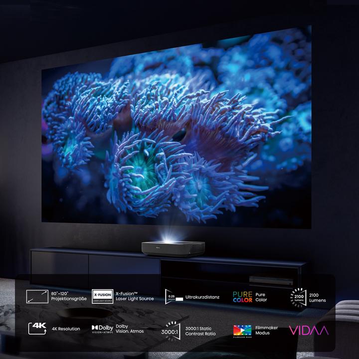 Produktbild Hisense PL1HE (4K, 2100 lm, 0.25:1)