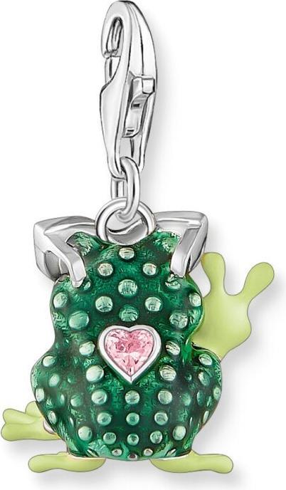 Produktbild Thomas Sabo Charm-Anhänger Frosch Silber (Emaille, Silber 925)