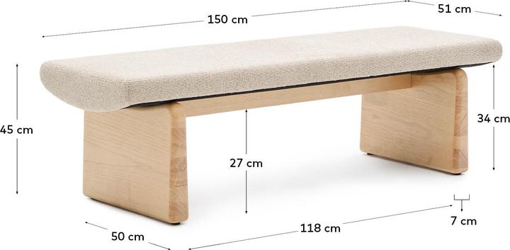 Image du produit Kave Home Topaz (150 cm)