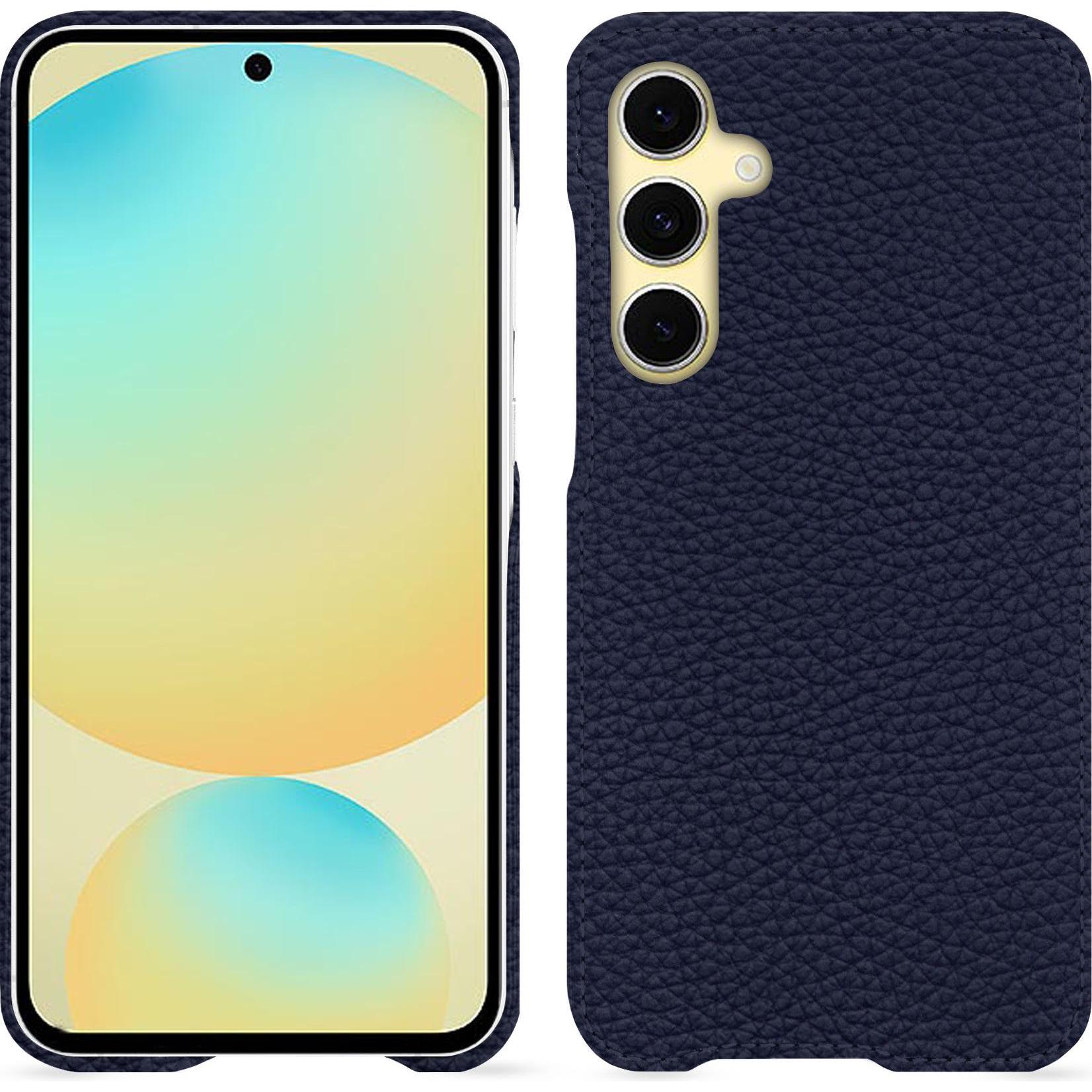 Noreve Lederschutzhülle (Samsung Galaxy S24 FE), Smartphone Hülle, Violett
